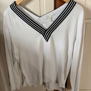 Maje Sailor nautical blouse size L